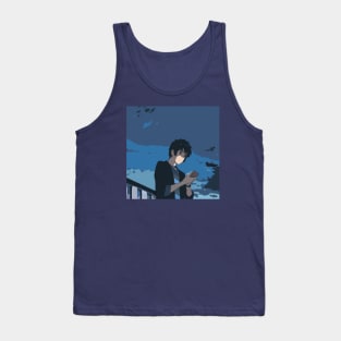 Your Name. Taki Tachibana Anime pair print Tank Top